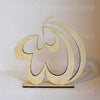 Allah الله wood cutout modern decoration laser cut artwork stained Islamic wall decor wood carving laser art. Ideal Ramadan, Eid, Gradation, Weddings, Baby Showers, Birthdays decorative gifts. Custom stained item.