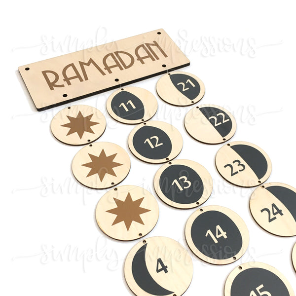 Ramadan Lunar Cycle Calendar